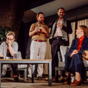 Whisky zur Beruhigung (D. Gantner, M. Tomczyk, F. Hohnloser, A. Barth) Foto: ThS by Geronimo Schmidt