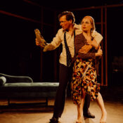 Hedda mit George Tesman (M. Peters, J. Bönsch) Foto: ThS by Geronimo Schmidt